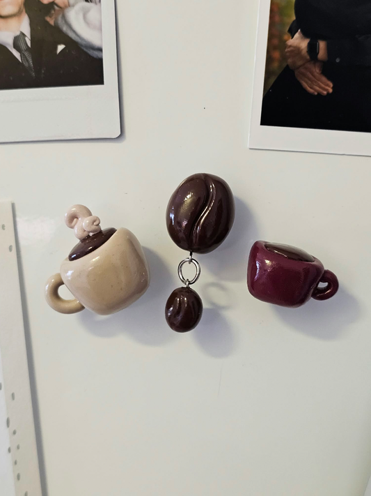 Kylskåpsmagneter - Kaffeälskaren