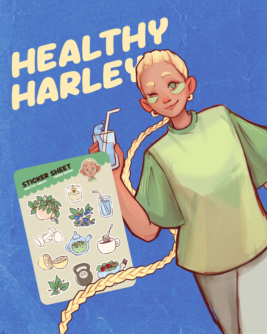 Sticker Sheet - Healthy Harley