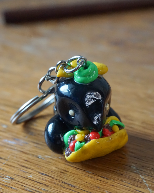 Keychain Foodie Birdie - Tacos