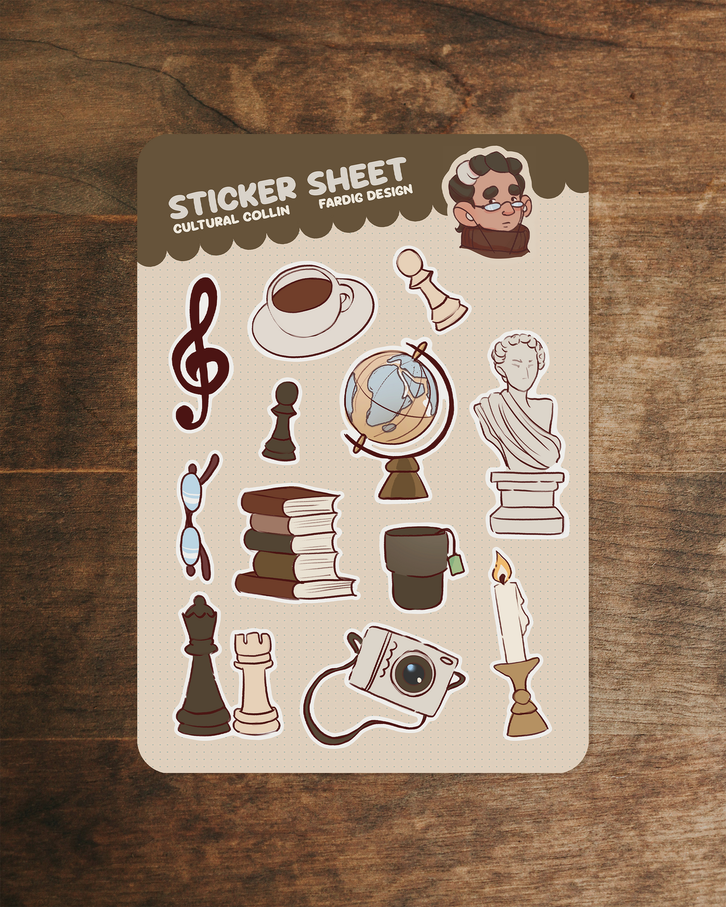 Sticker Sheet - Cultural Collin