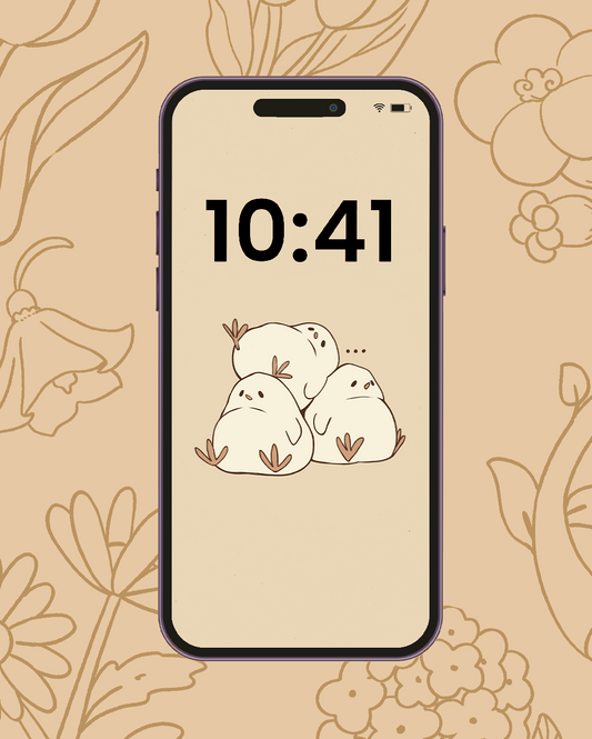 Tre små birdies - Bakgrund till mobilen