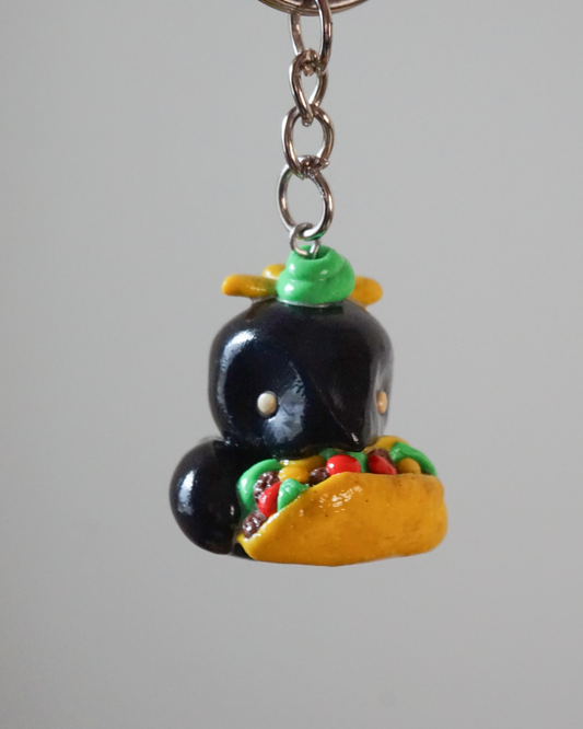 Keychain Foodie Birdie - Tacos