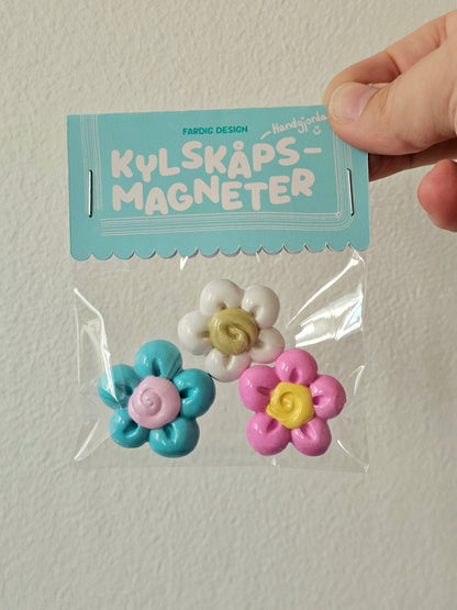 (PRE-ORDER) Kylskåpsmagneter - Floral